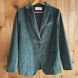 FABIANA FILIPPI corduroy single-breasted Blazer Jacket 44